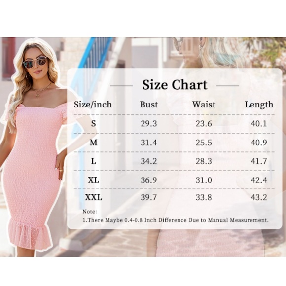 NWT Midi Dresses for Women - Backless Dress Square Neck Stretchy Ruched Fabric S - Picture 5 of 17